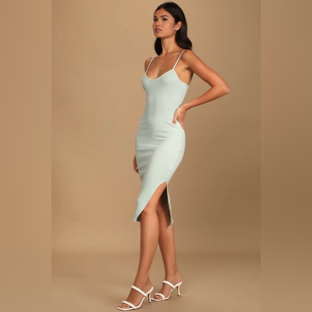 Lulu’s ribbed bodycon dress